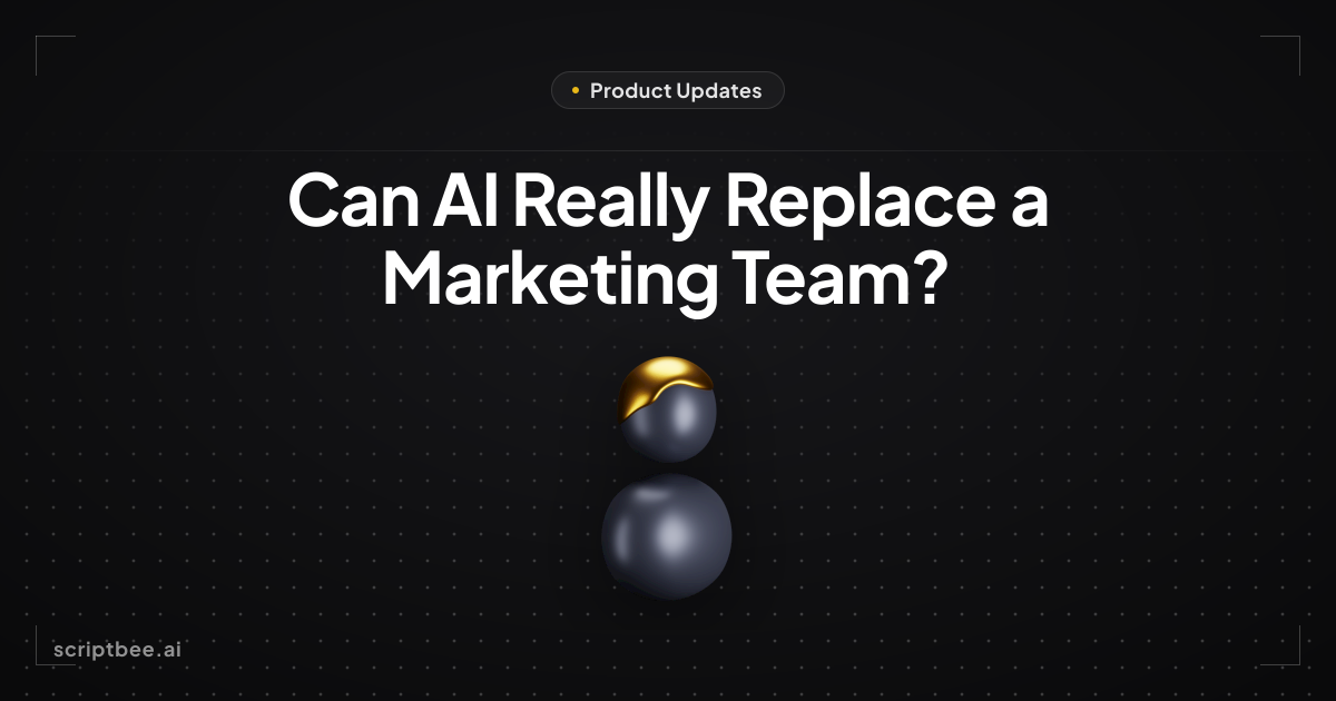 Can AI Really Replace a Marketing Team?