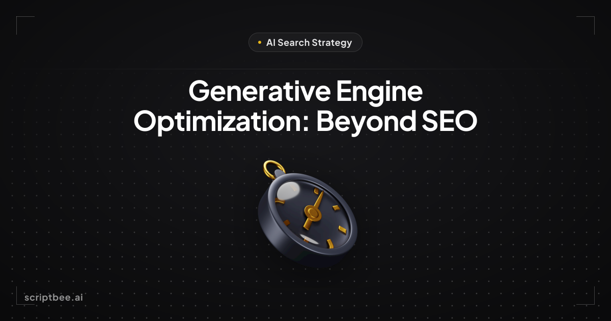 Generative Engine Optimization (GEO): The New Frontier Beyond Traditional SEO