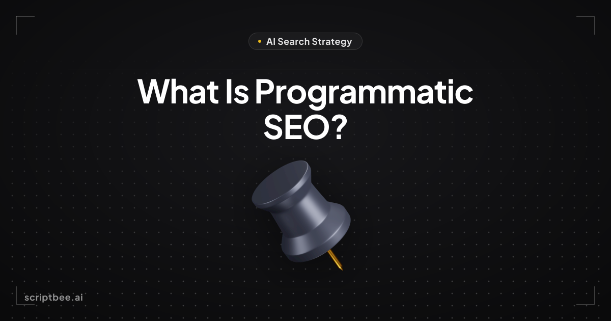 What is Programmatic SEO and When Does It Make Sense? ๐